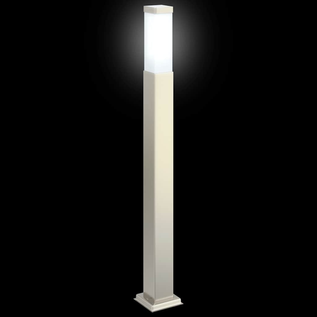 vidaXL Pollerleuchten 3 Stück 80 cm Edelstahl IP44