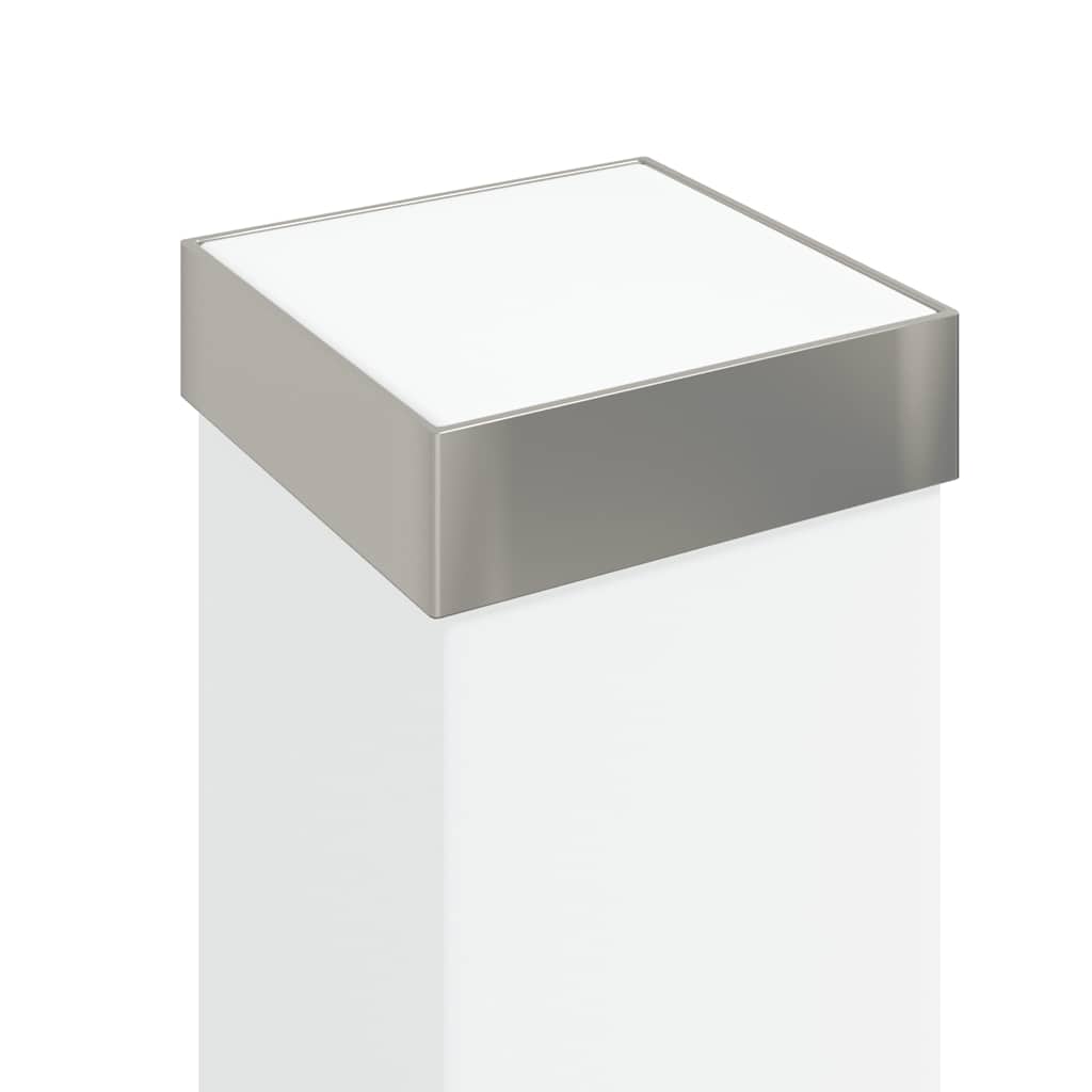 vidaXL Pollerleuchten 3 Stück 80 cm Edelstahl IP44