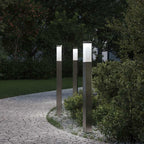 vidaXL Pollerleuchten 3 Stück 80 cm Edelstahl IP44