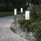 vidaXL Pollerleuchten mit Auslass 3 Stk. 50 cm Edelstahl IP44