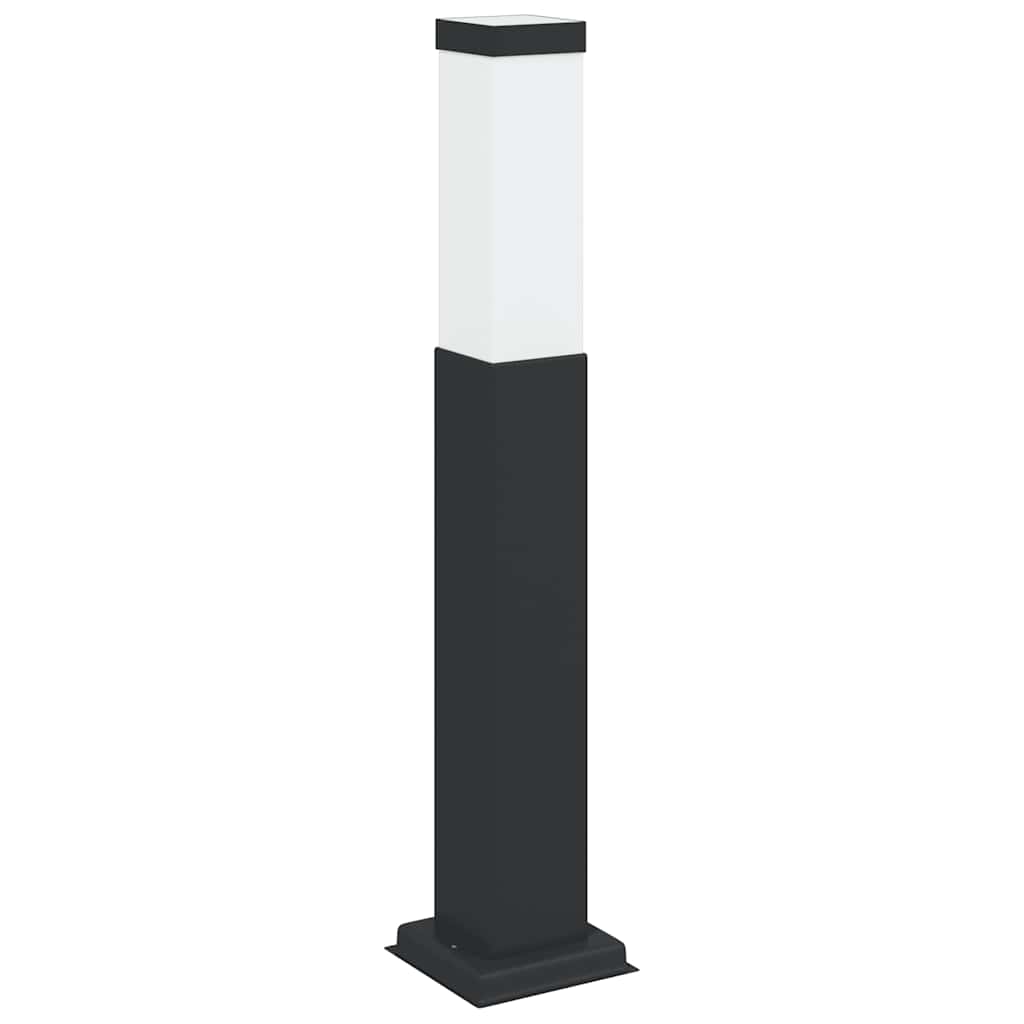 vidaXL Pollerleuchte 50 cm Schwarz IP44