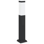 vidaXL Pollerleuchte 50 cm Schwarz IP44