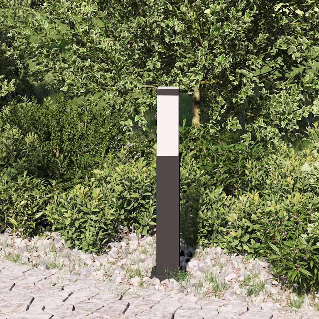 vidaXL Pollerleuchte 50 cm Schwarz IP44