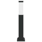 vidaXL Pollerleuchte 50 cm Schwarz IP44