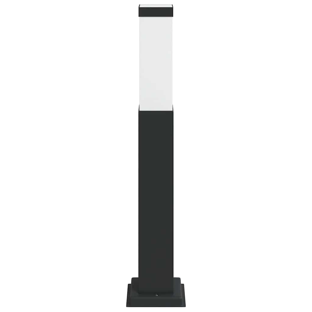 vidaXL Pollerleuchte 50 cm Schwarz IP44