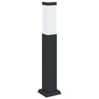 vidaXL Pollerleuchte 50 cm Schwarz IP44