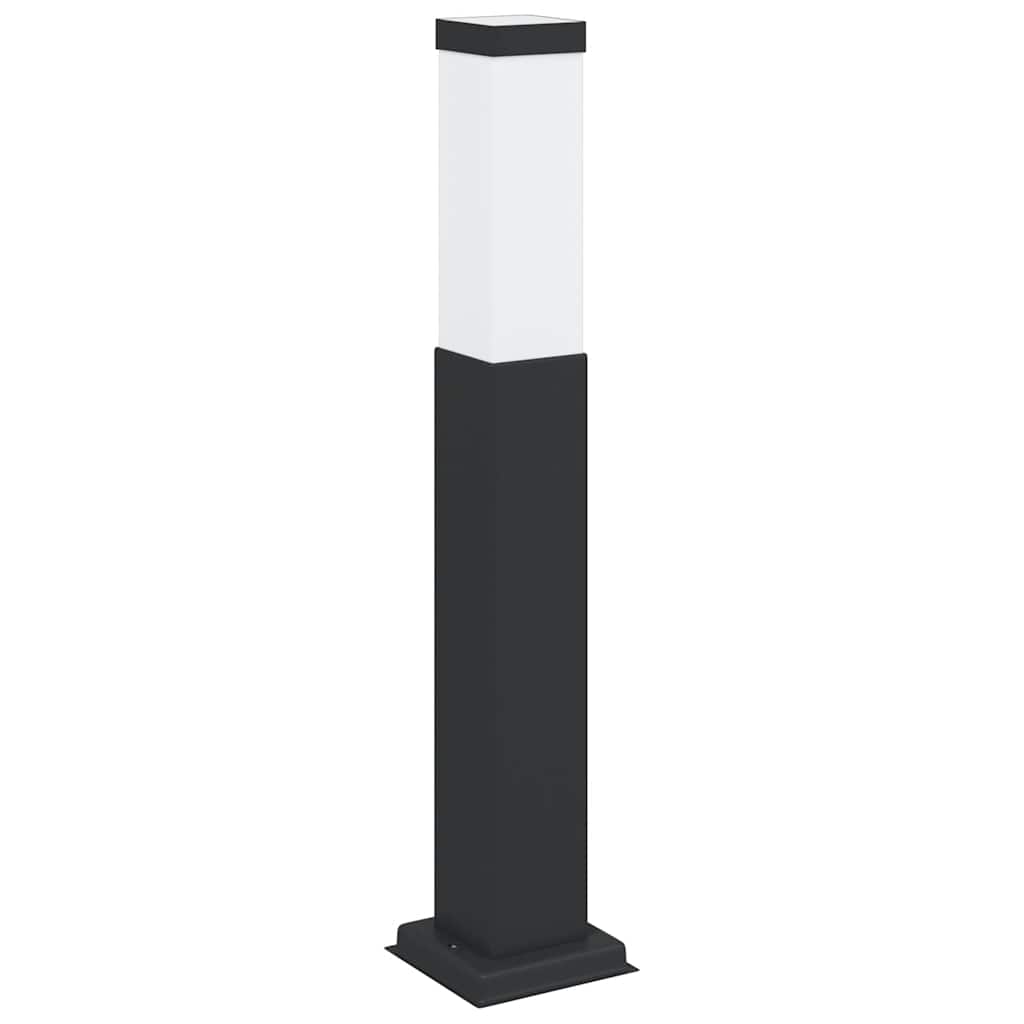 vidaXL Pollerleuchte 50 cm Schwarz IP44