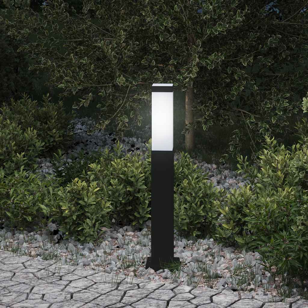 vidaXL Pollerleuchte 50 cm Schwarz IP44