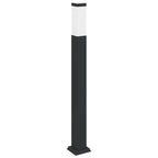 vidaXL Pollerleuchten 3 Stück 80 cm Schwarz IP44