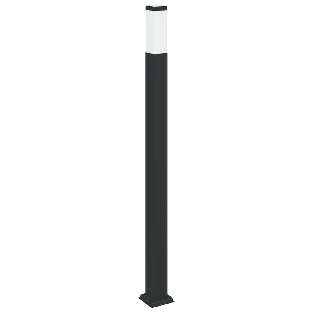 vidaXL Pollerleuchten 3 Stk. 110 cm Schwarz IP44