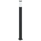 vidaXL Pollerleuchten 3 Stk. 110 cm Schwarz IP44