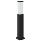 vidaXL Pollerleuchte mit Sensor 50 cm Schwarz IP44