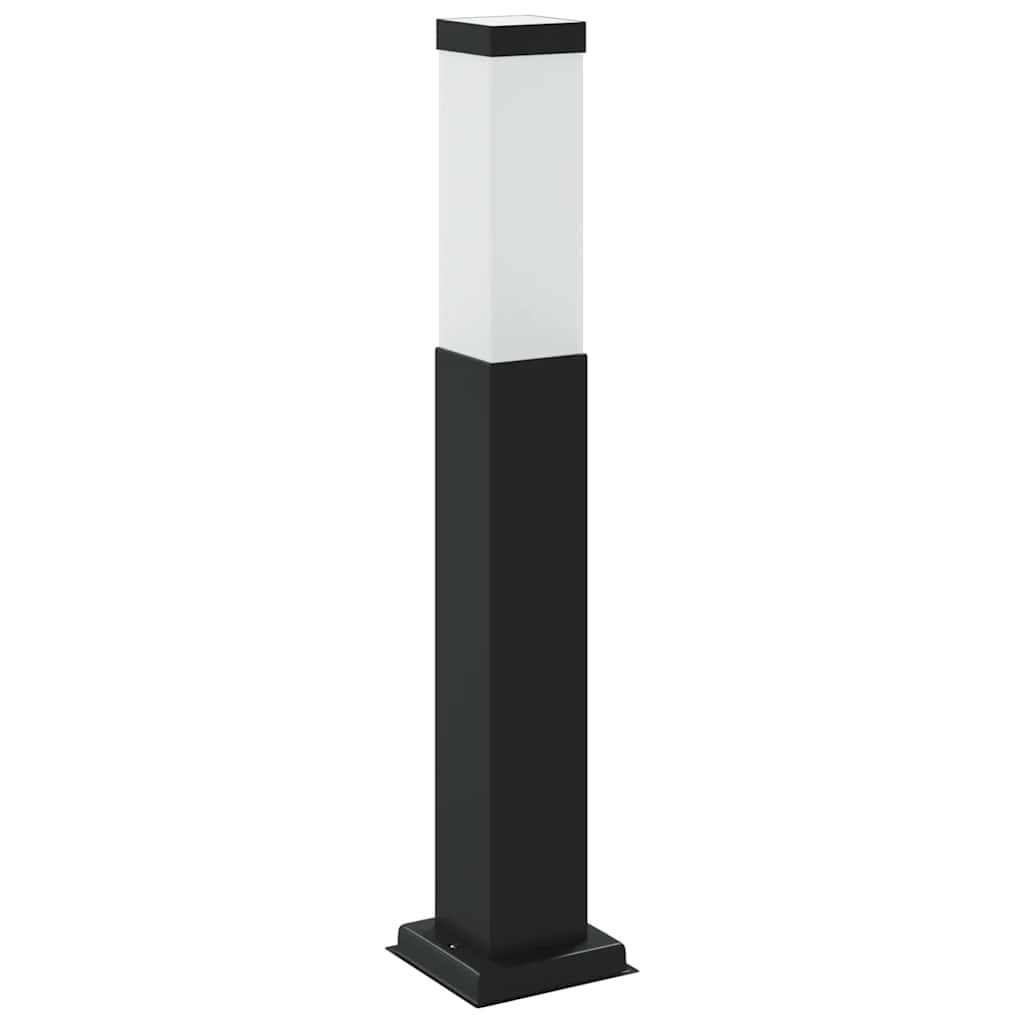 vidaXL Pollerleuchte mit Sensor 50 cm Schwarz IP44