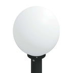 vidaXL Pollerleuchten mit Sensor und Steckdose 3 Stk. 120 cm Schwarz IP44