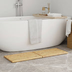 vidaXL Badematten 2 Stk. 50x35 cm Bambus