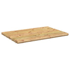vidaXL Badematten 2 Stk. 50x35 cm Bambus