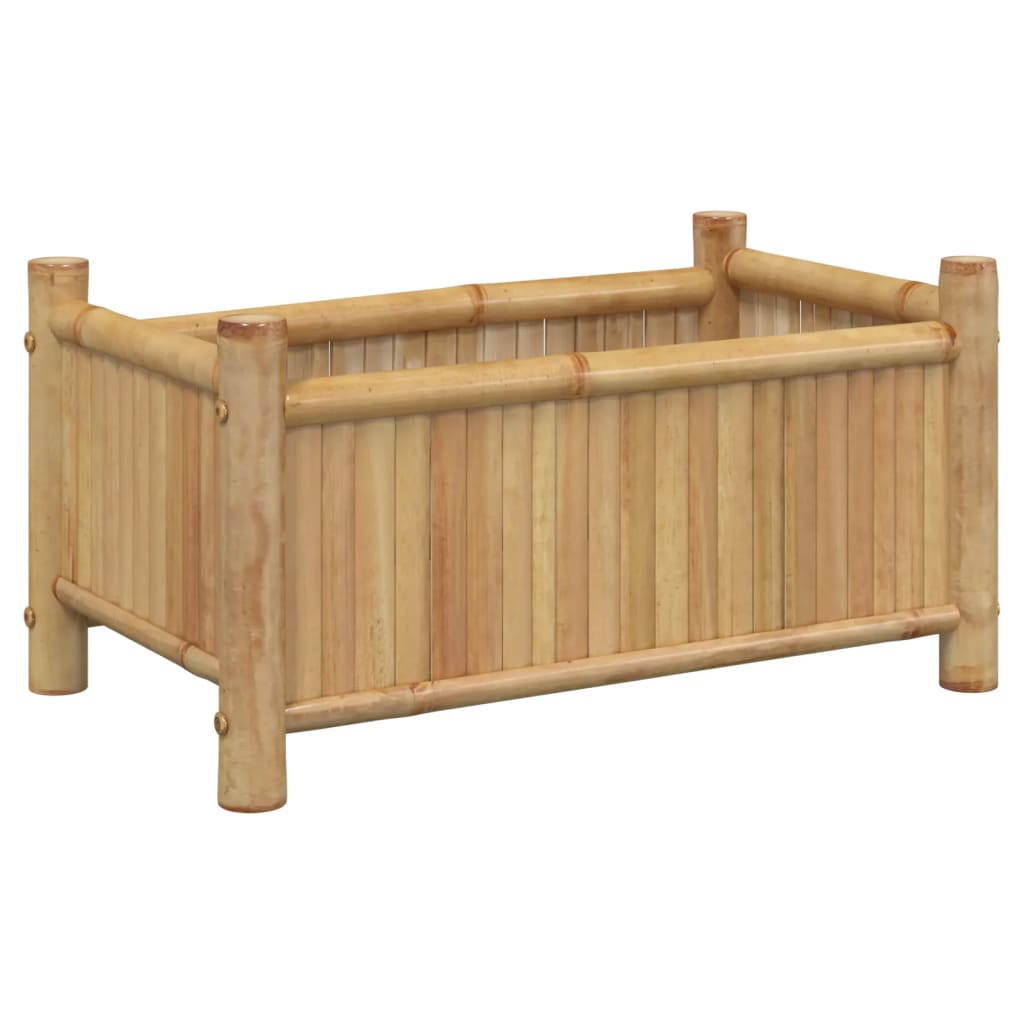 vidaXL Pflanzkübel 50x30x25 cm Bambus