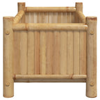 vidaXL Pflanzkübel 50x30x25 cm Bambus