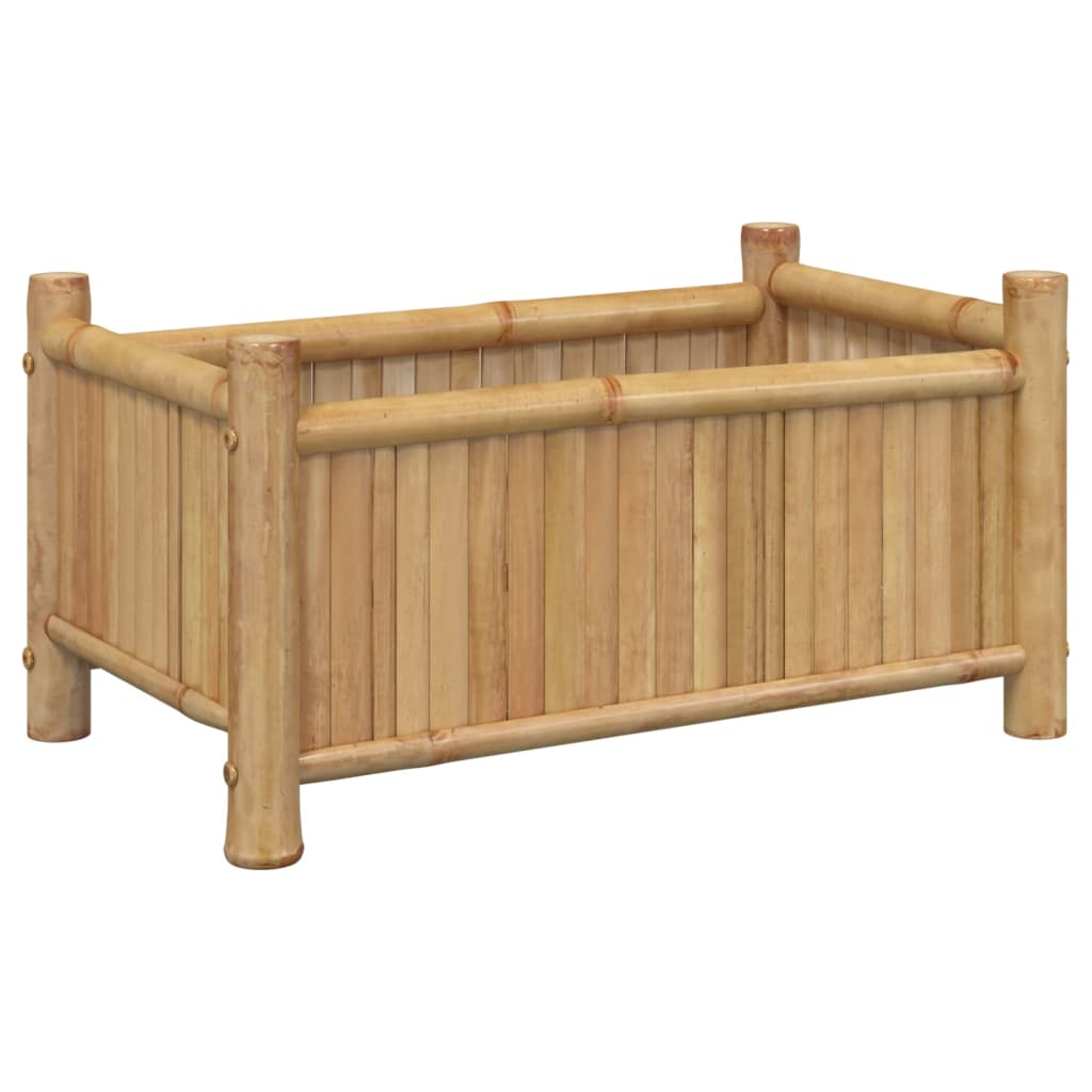 vidaXL Pflanzkübel 50x30x25 cm Bambus