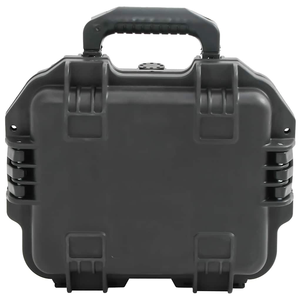 vidaXL Koffer für Flugreise Tragbar Schwarz 30x24,5x12,5 cm PP