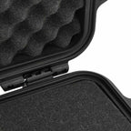 vidaXL Koffer für Flugreise Tragbar Schwarz 30x24,5x12,5 cm PP