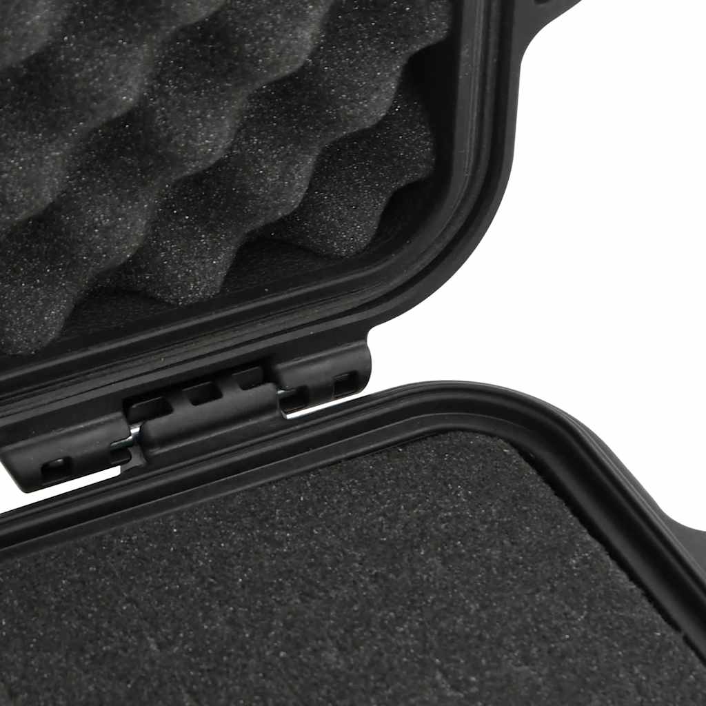 vidaXL Koffer für Flugreise Tragbar Schwarz 30x24,5x12,5 cm PP