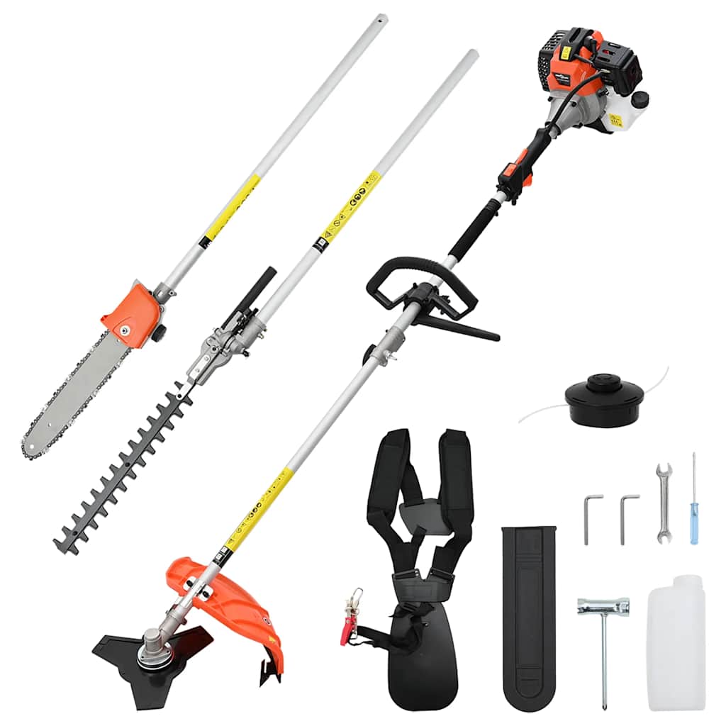 vidaXL Freischneider 4-in-1 Funktion Orange 52 cm³ 1,45 kW