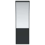vidaXL LED-Außenwandleuchten 2 Stk. Schwarz Aluminiumdruckguss