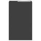 vidaXL Außenwandleuchten 2 Stk. Schwarz Aluminiumdruckguss