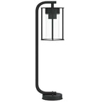 vidaXL Wegeleuchten 3 Stk. Schwarz 60 cm Edelstahl