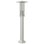 vidaXL Wegeleuchte Silbern 60 cm Edelstahl