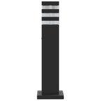 vidaXL Wegeleuchte Schwarz 50 cm Aluminium