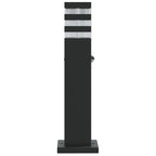 vidaXL Wegeleuchte mit Bewegungsmelder Schwarz 50 cm Aluminium