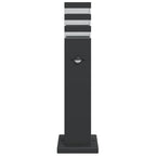 vidaXL Wegeleuchten mit Bewegungsmelder 3 Stk. Schwarz 50 cm Aluminium