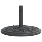 vidaXL Sonnenschirmständer für Ø38/48 mm Mast 12 kg Rund