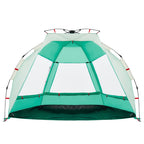 vidaXL Strandzelt 2 Personen Seegrün Quick Release Wasserdicht