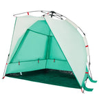 vidaXL Strandzelt 2 Personen Seegrün Quick Release Wasserdicht