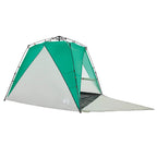vidaXL Strandzelt 4 Personen Seegrün Quick Release Wasserdicht