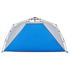 vidaXL Strandzelt 3 Personen Azurblau Quick Release Wasserdicht