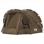vidaXL Angelzelt 4 Personen Olivgrün Wasserdicht