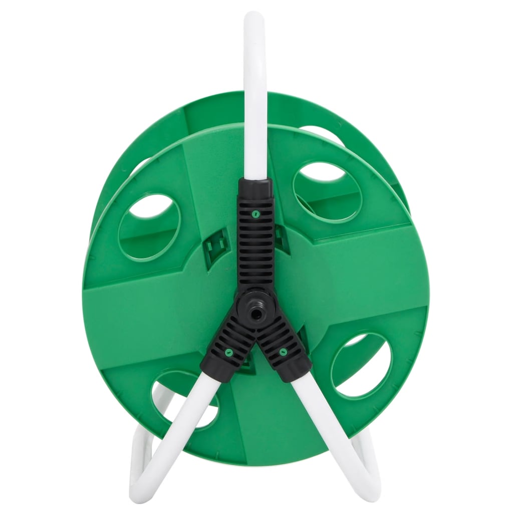 vidaXL Schlauchtrommel Freistehend für 45 m 1/2" Schlauch Stahl
