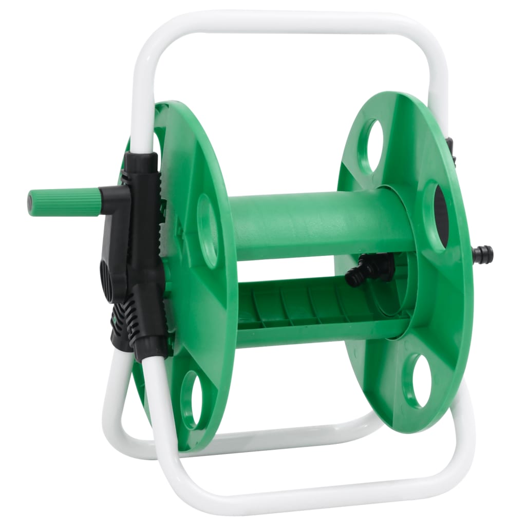 vidaXL Schlauchtrommel Freistehend für 45 m 1/2" Schlauch Stahl