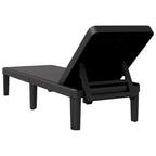 vidaXL 4-fach Verstellbare Sonnenliege 155,5x57x28 cm Polypropylen