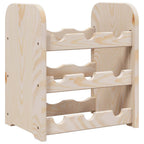 vidaXL Weinregal 33x25x37 cm Massivholz Kiefer