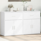 vidaXL Sideboards 2 Stk. Weiß 60x31x70 cm Holzwerkstoff