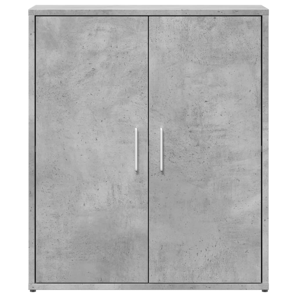 vidaXL Sideboards 2 Stk. Betongrau 60x31x70 cm Holzwerkstoff