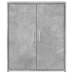 vidaXL Sideboards 2 Stk. Betongrau 60x31x70 cm Holzwerkstoff