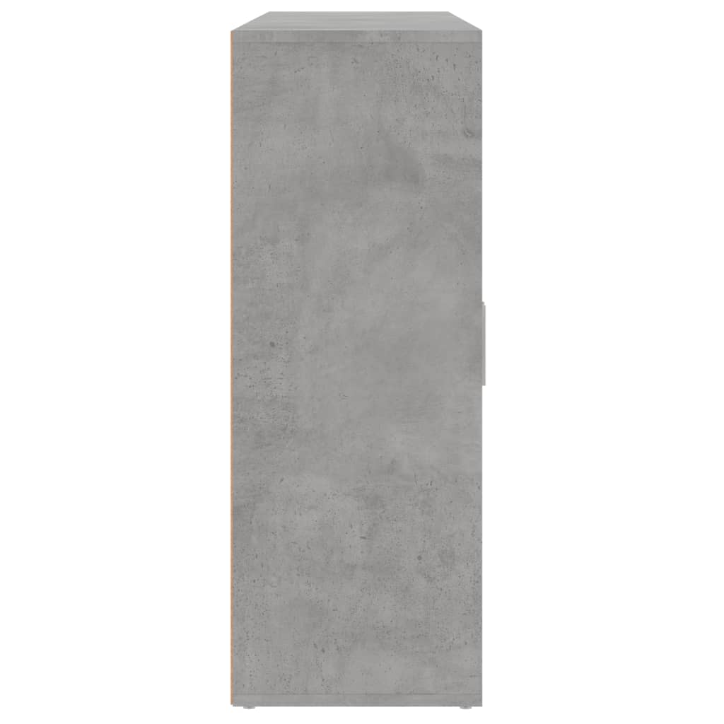 vidaXL Sideboards 3 Stk. Betongrau 60x31x84 cm Holzwerkstoff
