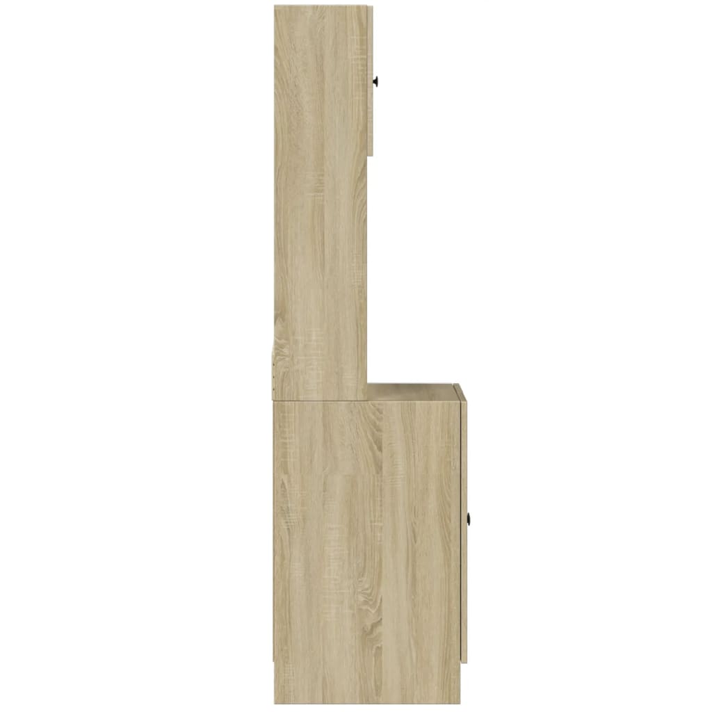 vidaXL Küchenschrank Sonoma-Eiche 60x50x180 cm Holzwerkstoff