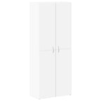 vidaXL Aktenschrank Weiß 60x32x153 cm Holzwerkstoff